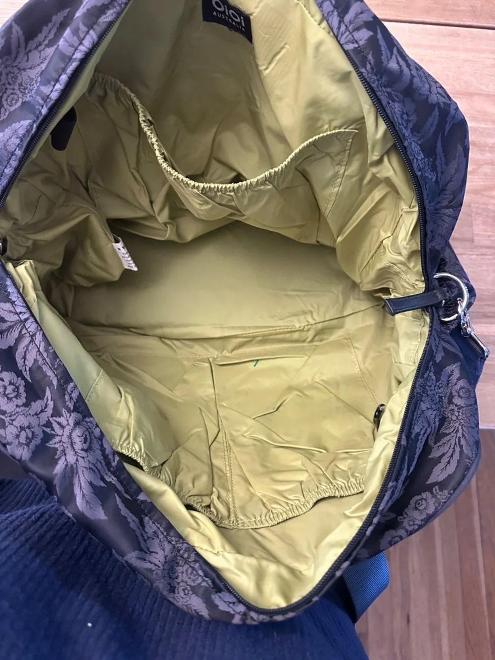 OIOI jacquard diaper bag